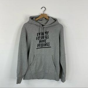 Timothy Goodman X Uniqlo Graphic  Hoodie Size M